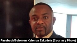 Salomon Idi Kalonda, mopesi toli ya Moïse Katumbi, ba bokutani ya Africa CEO Awards na Abidjan, Côte d'ivoire, 10 janvier 2016. (Facebook/Salomon Kalonda Eskadela)