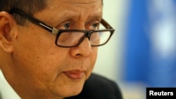 마르주키 다루스만 유엔 북한인권특별보고관 (자료사진)