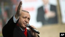 Presiden Turki Recep Tayyip Erdogan