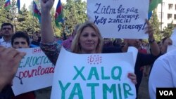 Müsavat partiyasının mitinqi