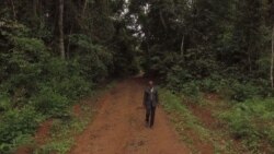 Joseph Fa’a Embolo dans le village Wala, le 17 décembre 2018 (CREDIT PHOTO CED)