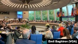 Arxiv fotosu: Avropa Şurasının Nazirlər Komitəsinin iclası