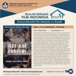 Poster Film Dokumenter Rekam Pandemi (courtesy Sutradara IGP Wiranegara)