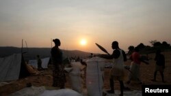 La rivière Oubangui, 16 février 2014