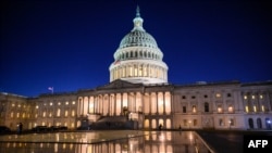资料照片：美国国会大厦。
