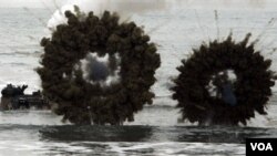 AS dan Korea Selatan melakukan latihan militer gabungan secara rutin (foto: dok). Moskow mengumumkan akan melakukan latihan gabungan AL dengan Korut tahun depan.