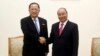 Bộ trưởng Ngoại giao Triều Tiên Ri Yong Ho trong cuộc gặp với Thủ tướng Nguyễn Xuân Phúc hôm 1/12.