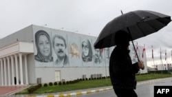 پایگاه اشرف ۳ در آلبانی . آرشیو