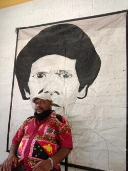 Direktur LBH Papua, Emanuel Gobay. Rabu 15 April 2020. (Dokumen pribadi).