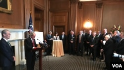 5月8日台湾驻美代表处在国会山举行庆祝酒会