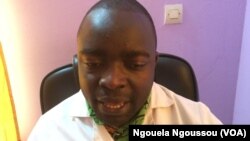 Dr Eric Ndayi Shimiye, réfugies rwandais à Brazzaville. (VOA/ Ngouela Ngoussou)