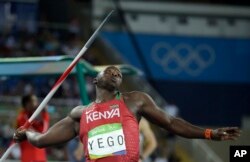 Le Kényan Julius Yego, à Rio, le 20 août 2016.