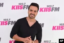 Luis Fonsi arrives at Wango Tango at StubHub Center, May 13, 2017, in Carson, California.