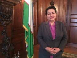 រូបឯកសារ៖ លោកស្រី Tanzila Narbaeva ប្រធាន​ព្រឹទ្ធសភា​អ៊ូសបេគីស្ថាន។