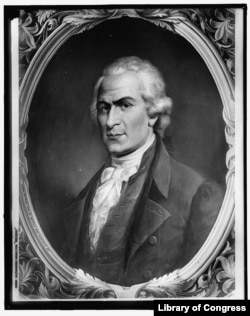 A glass negative of Alexander Hamilton from Constantino Brumidi (Courtesy of Library of Congress)