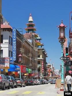 Kawasan Chinatown di kota San Fransico (foto: dok).