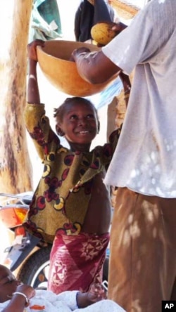 Attempts are underway to teach African children the value of growing local food