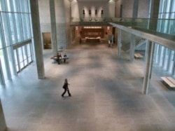 A room inside the Modern Art Museum in Fort Worth