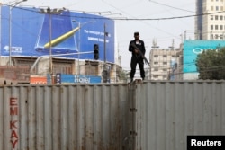 اسلام آباد میں یوم عاشور کی سیکیورٹی کے لیے کینٹیزر لگائے گئے