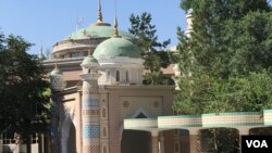 ព្រះ​វិហារ​មួយ​នៅក្នុងតំបន់ Xinjiang ប្រទេស​ចិន។