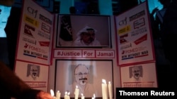 The press freedom group said its complaint shows ‘the widespread and systematic nature of the persecution of journalists in Saudi Arabia,’ highlighting the detention of 34 journalists and the killing of Jamal Khashoggi. 