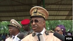 FILE - Governor Midjiyawa Bakari in Kousseri, Cameroon, Aug. 16, 2019. (VOA/Moki Kindzeka)