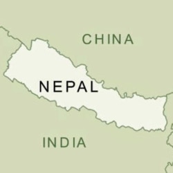 Map of Nepal