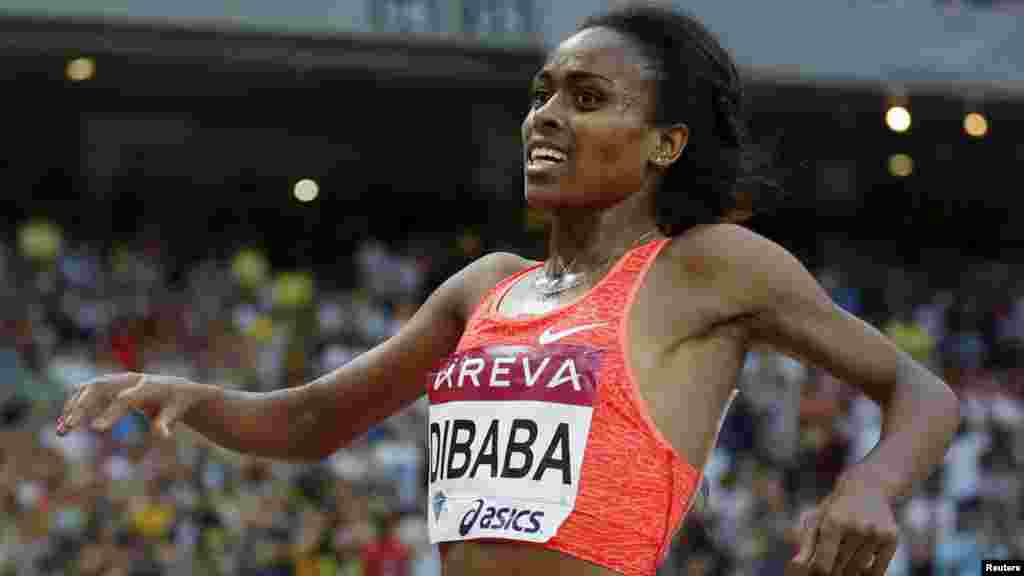 Tirunesh Dibaba 31 ans, une athlète éthiopienne, spécialisée dans des courses de fond. Elle a remporté entre 2003 et 2013 trois titres olympiques, cinq titres de championne du monde .