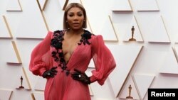 سرینا ویلیامز در مراسم فرش قرمز اسکار
