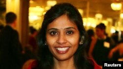 FILE - Devyani Khobragade, December 8, 2013. 