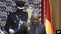 Ghana President John Mahama (file photo)