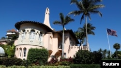 佛罗里达州特朗普总统拥有的海湖庄园 - 资料照片