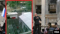 პუტინის პროპაგანდისტის ოსი დირიჟორის ვალერი გერგიევისა და რუსეთის მარიინსკის სახელმწიფო ორკესტრის კონცერტი ოკუპირებულ ცხინვალში, ქართველი ტყვეების ერთ-ერთი ბანაკის ფონზე. 21 აგვისტო 2008 წელი 