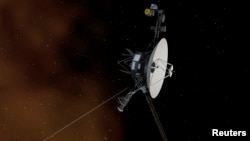 Gambar ilustrasi pesawat antariksa NASA, Voyager 1, yang diluncurkan pada 5 September 1977 atau 40 tahun yang lalu. 