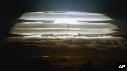 H-bomb test at the Bikini Atoll