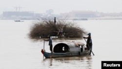 柬埔寨的水上人（路透社资料照）