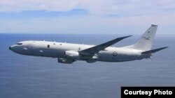 호주 공군 소속 P-8A 포세이돈 해상 초계기.