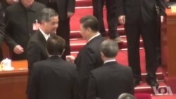 两会直击:港特首梁振英获选政协副主席 疑带病提拔