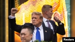 Bivši predsednik Donald Tramp posle presude na krivičnom suđenju u Njujorku, 30. maja 2024. (Foto: REUTERS/Andrew Kelly)