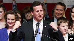 Republican presidential candidate, former Pennsylvania Sen. Rick Santorum (File Photo)