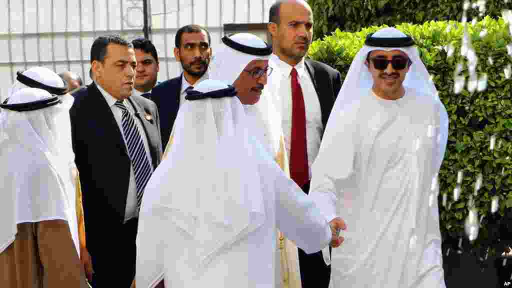 የአረቢ ራቢጣ ዉጭ ጉዳይ ሚኒስትሮች በግብጽ ዋና ከተማ ካይሮ ያደረጉት ስብሰባ