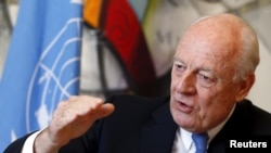 Utusan PBB untuk Suriah, Staffan de Mistura berada di Jenewa, Swiss (Foto: dok).
