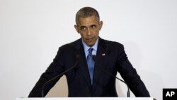 Le président Barack Obama lors d'une conférence de presse au Japon, le 25 mai 2016.