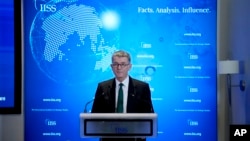 영국 MI6 리처드 무어 국장은 30일 런던에서 연설했다.