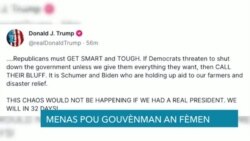 Si Kongrè a pa Apwouve yon Bidjè, Gouvènman Ameriken an Riske Fèmen