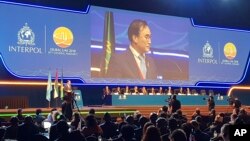 Južnokorejac Kim Džong Jang na generalnoj skupštini Interpola u Dubaiju, 21. novembar 2018.
