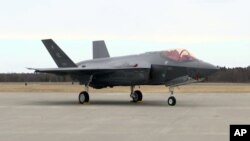 AQShning "F-35" qiruvchi samolyoti