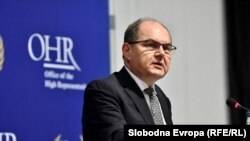 Christian Schmidt, High Representative (OHR) in Bosnia and Herzegovina, visoki predstavnik u BiH na konferenciji za medije 8. decembra 2021.