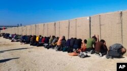 زندانیان فراری که توسط نیروهای کرد دوباره دستگیر شده اند