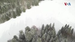 Први снежни врнежи на швајцарските планини Јура